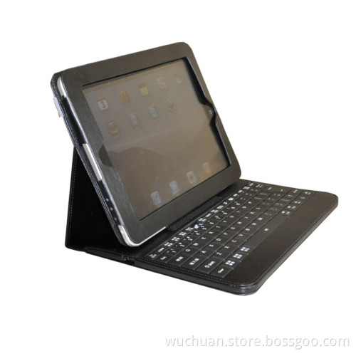 Fashionable iPad case with bluetooth keyboard
